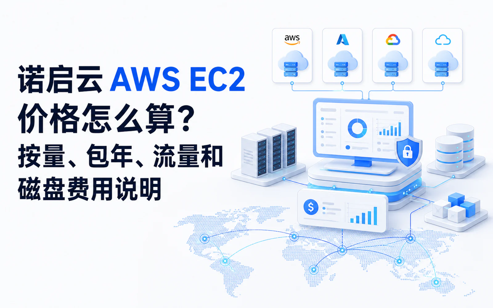 企业团队对比 AWS、阿里云和腾讯云成本的云服务采购分析场景