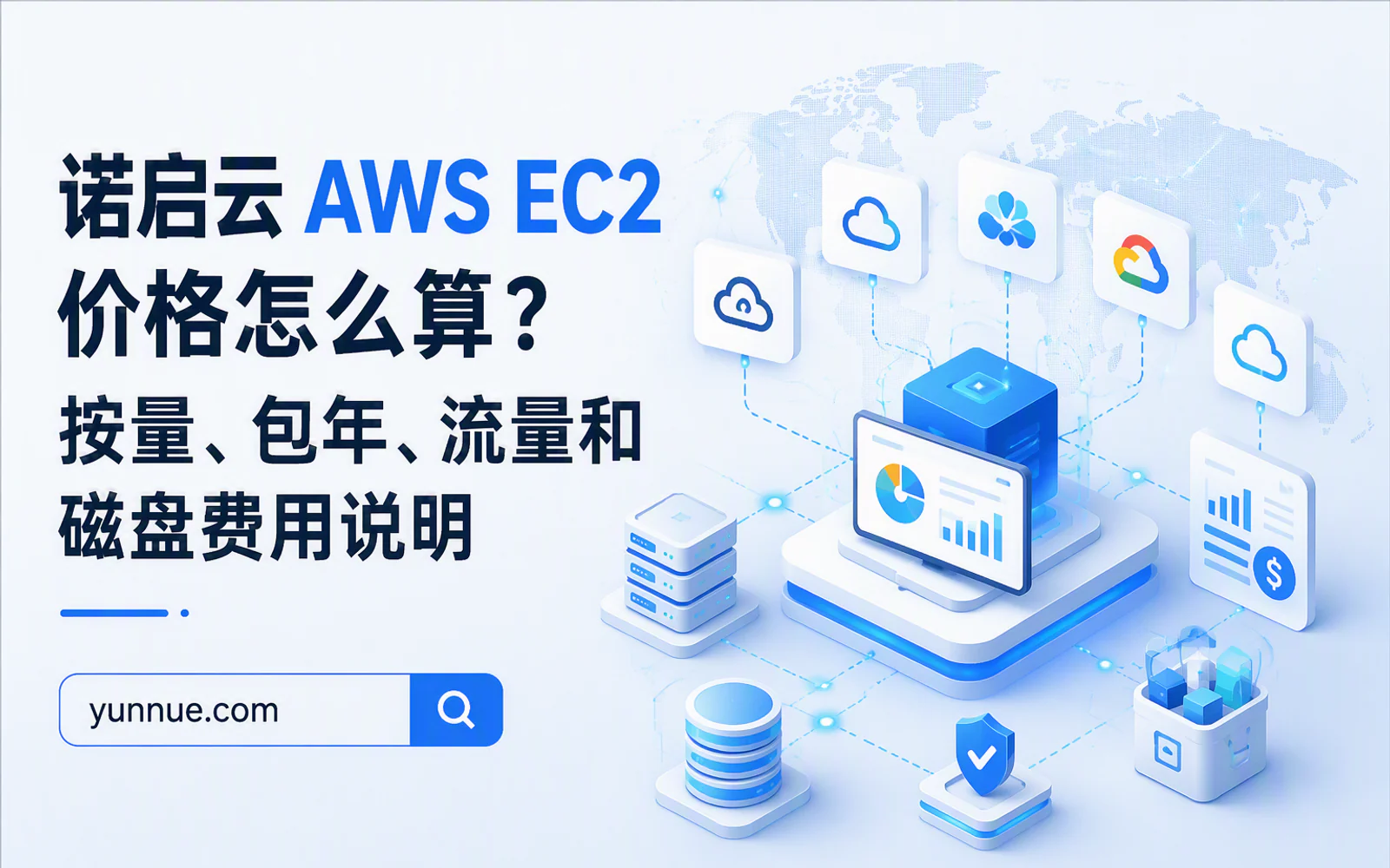 团队在办公室查看云成本图表和多云架构示意的封面图